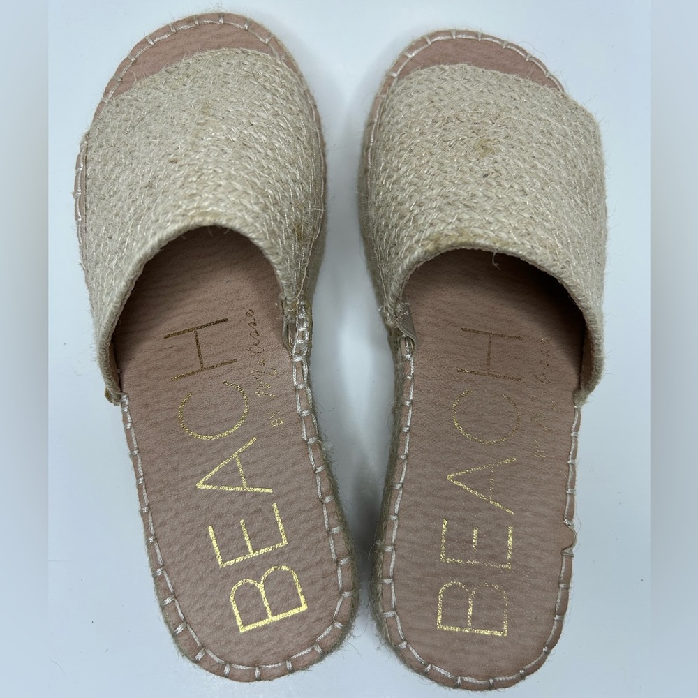 BEACH by Matisse Chunky Espadrille Del Mar Sandal Size 7 M - Picture 12 of 13